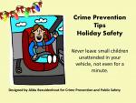 Holiday safety Tips 19